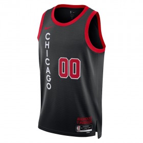 Muške NBA Dres Chicago Bulls Personalizirani Nike 2023-24 City Edition Crno Swingman